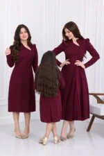 ⁦فستان بناتي ناعم عيد⁩ - الصورة ⁦6⁩