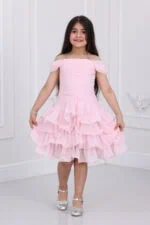 ⁦فستان بناتي ناعم للمناسبات⁩ - الصورة ⁦2⁩