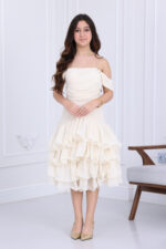 ⁦فستان بناتي ناعم للمناسبات⁩ - الصورة ⁦9⁩