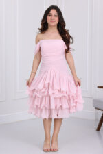 ⁦فستان بناتي ناعم للمناسبات⁩ - الصورة ⁦7⁩