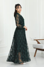 ⁦فستان دانتيل ناعم فخم⁩ - الصورة ⁦9⁩