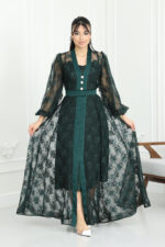 فستان دانتيل ناعم فخم