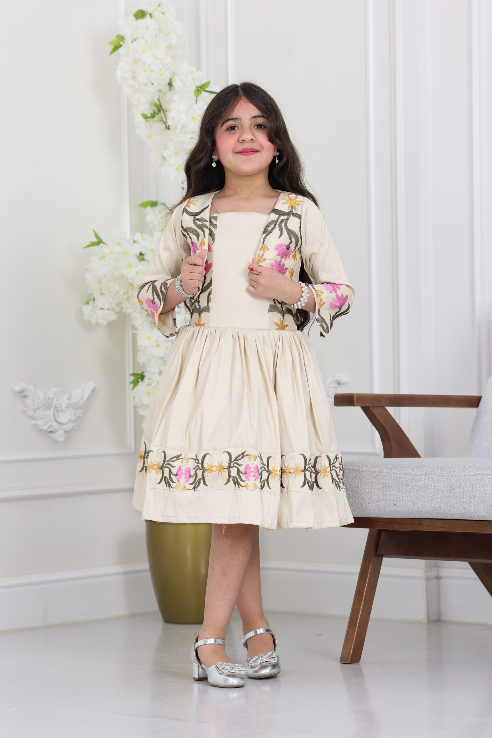 Fustan Eid Banati Ainiq فستان عيد بناتي انيق