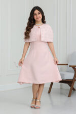 ⁦فستان عيد بناتي ناعم⁩ - الصورة ⁦6⁩