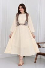 ⁦فستان عيد ميدي فخم⁩ - الصورة ⁦2⁩