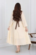 ⁦فستان عيد ميدي فخم⁩ - الصورة ⁦4⁩