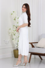 ⁦فستان عيد راقي ناعم⁩ - الصورة ⁦3⁩