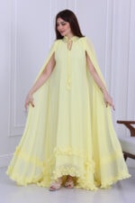 فستان كيب ناعم فخم