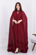 فستان كيب ناعم فخم