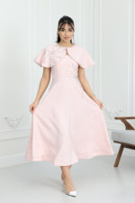 فستان ميدي فخم ناعم