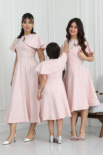 ⁦فستان ميدي فخم ناعم⁩ - الصورة ⁦5⁩