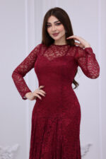 ⁦فستان ميدي ناعم فخم⁩ - الصورة ⁦5⁩