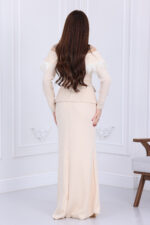 فستان مناسبات فاخر ناعم