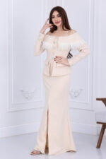 فستان مناسبات فاخر ناعم