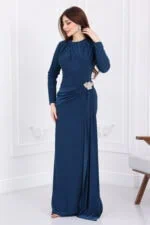 ⁦فستان مناسبات ناعم راقي⁩ - الصورة ⁦11⁩