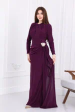 ⁦فستان مناسبات ناعم راقي⁩ - الصورة ⁦7⁩