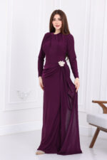 فستان مناسبات ناعم راقي