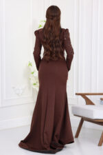 ⁦فستان مناسبات طويل انيق⁩ - الصورة ⁦4⁩