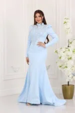 ⁦فستان مناسبات طويل انيق⁩ - الصورة ⁦20⁩