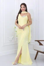 ⁦فستان مناسبات طويل فاخر⁩ - الصورة ⁦6⁩