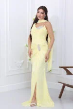 ⁦فستان مناسبات طويل فاخر⁩ - الصورة ⁦8⁩