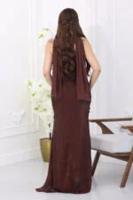 ⁦فستان مناسبات طويل فاخر⁩ - الصورة ⁦9⁩