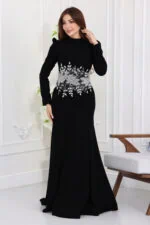 ⁦فستان مناسبات طويل فخم⁩ - الصورة ⁦4⁩