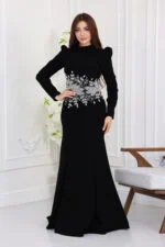 ⁦فستان مناسبات طويل فخم⁩ - الصورة ⁦2⁩