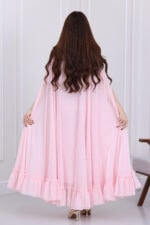 ⁦فستان ناعم بتطريز انيق⁩ - الصورة ⁦5⁩