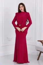 ⁦فستان ناعم كلاسكي فاخر⁩ - الصورة ⁦9⁩