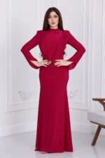 ⁦فستان ناعم كلاسكي فاخر⁩ - الصورة ⁦3⁩