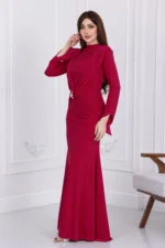 ⁦فستان ناعم كلاسكي فاخر⁩ - الصورة ⁦7⁩