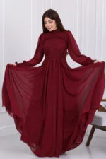 فستان ناعم شيفون