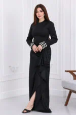 ⁦فستان ناعم تصميم فاخر⁩ - الصورة ⁦4⁩