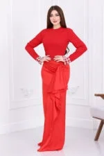 ⁦فستان ناعم تصميم فاخر⁩ - الصورة ⁦3⁩