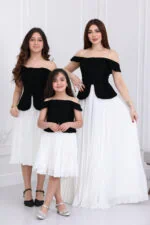 ⁦فستان ناعم طويل بليسيه⁩ - الصورة ⁦5⁩