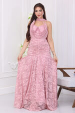 فستان نسائي دنتيل فاخر