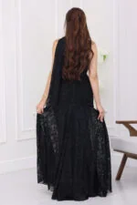 ⁦فستان دانتيل سهرة فخم⁩ - الصورة ⁦8⁩