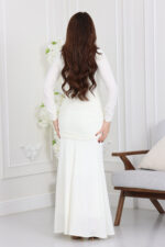 ⁦فستان للمناسبات ناعم فاخر⁩ - الصورة ⁦9⁩