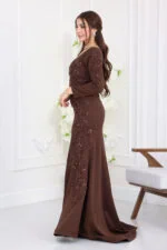 ⁦فستان سهرة تطريز فخم⁩ - الصورة ⁦11⁩