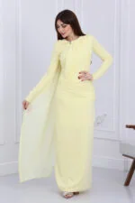 فستان طويل ناعم فاخر