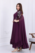 ⁦جلابيه ناعم بتطريز انيق⁩ - الصورة ⁦6⁩