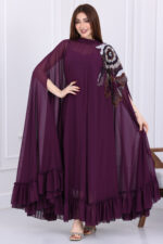 ⁦جلابيه ناعم بتطريز انيق⁩ - الصورة ⁦2⁩