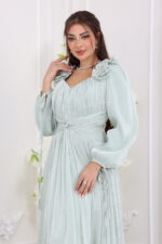 ⁦فستان نسائي فاخر للمناسبات⁩ - الصورة ⁦6⁩