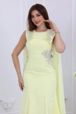 ⁦فستان سهرة كيب فخم⁩ - الصورة ⁦8⁩