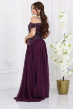 ⁦فستان شيفون سهرة⁩ - الصورة ⁦6⁩