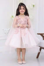 فستان بناتي فخم مطرز