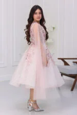 فستان بناتي فخم مطرز