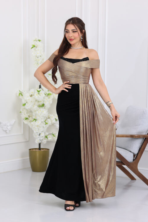 فستان مناسبات تصميم راقي