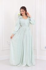 ⁦فستان نسائي فاخر للمناسبات⁩ - الصورة ⁦4⁩